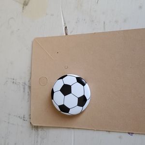Soccer ball pin